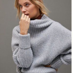 Anthropologie Maeve Athena Cowl Neck Sweater